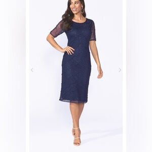 Adrianna Pappell Beaded Dress